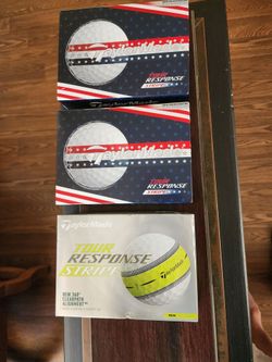Taylormade stripe golf balls