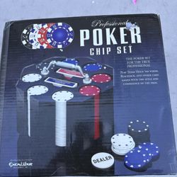 Professional Poker Chips By Excalibur