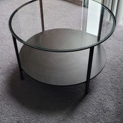 Glass Top Coffee Table