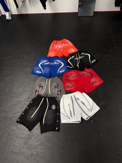 Hellstar Shorts, Red, Blue, Black, White, Grey Pink