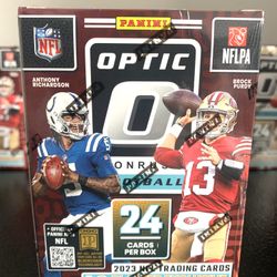 Panini NFL Optic Football Four Blaster Boxes! 
