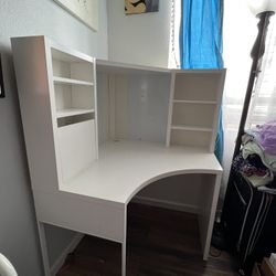 White Desk Table