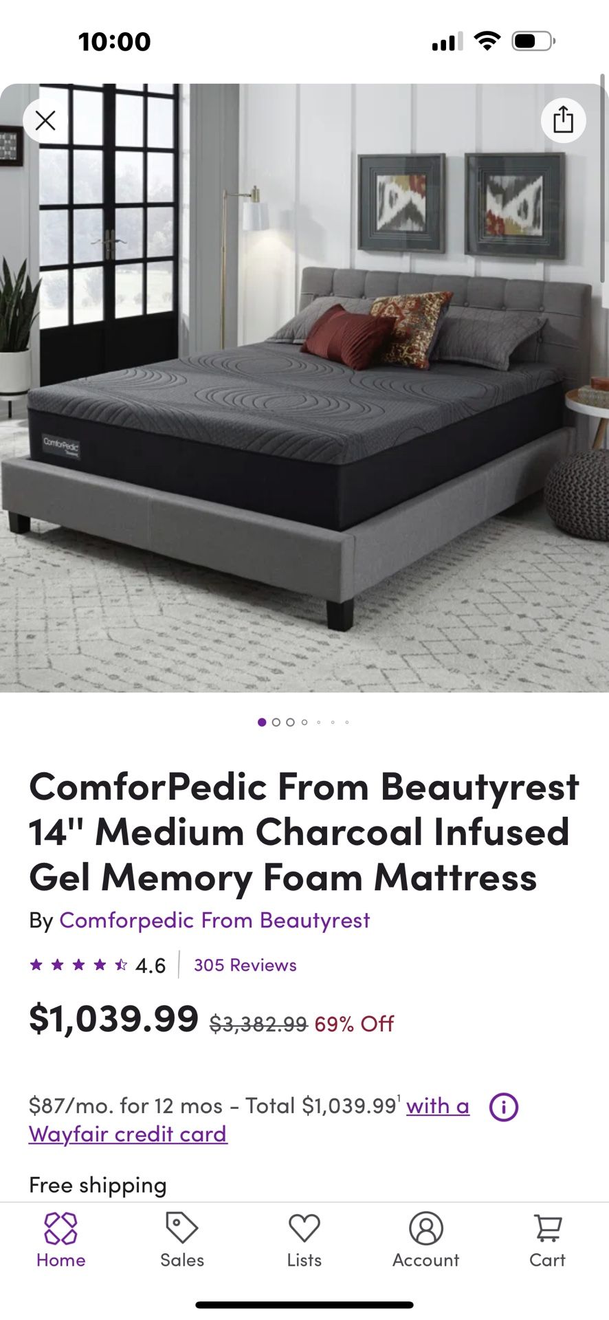 California king Mattress BNIB
