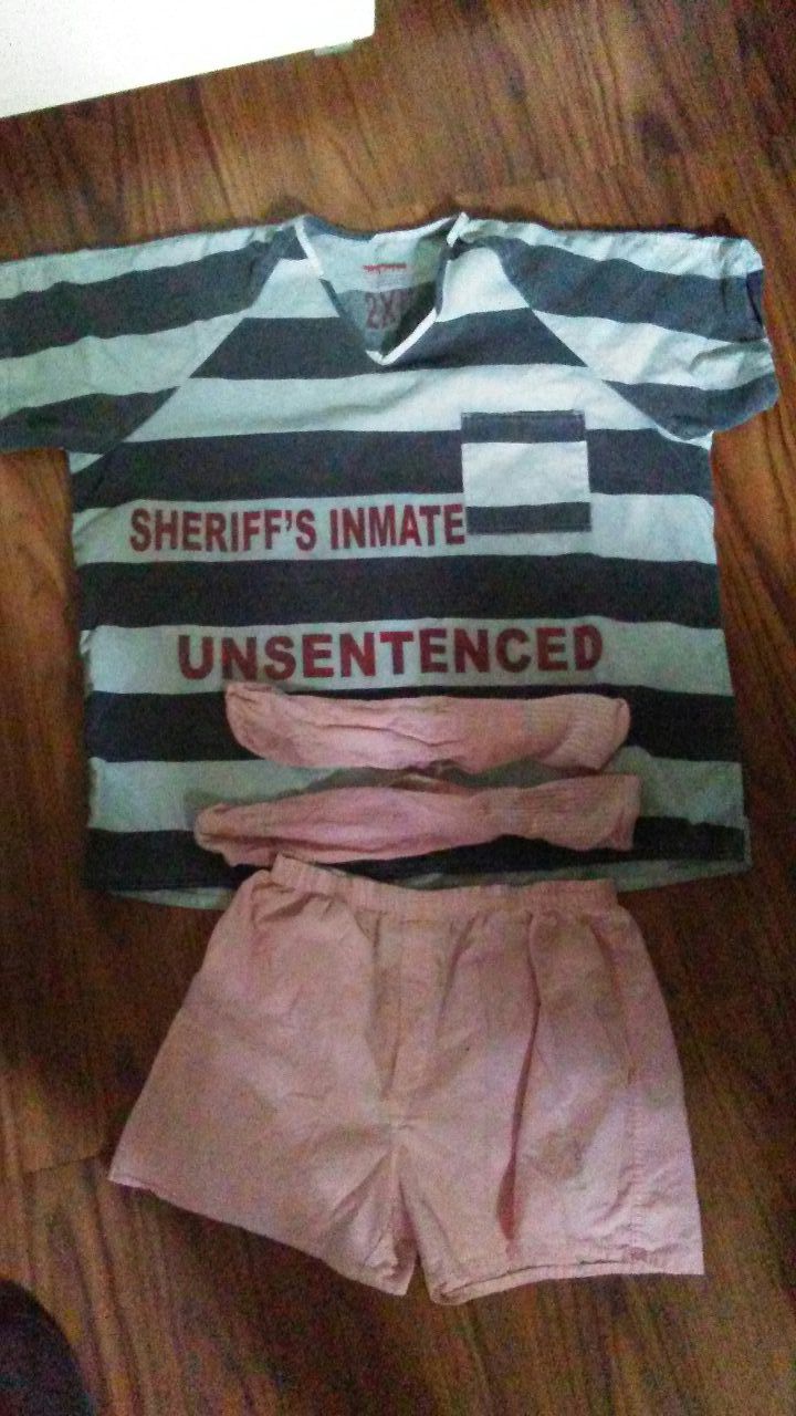 Sheriff Joe's County Jail Inmate Stripes MCSO