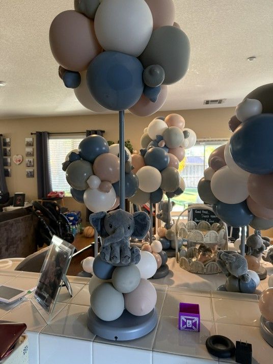 Baby shower centerpieces 