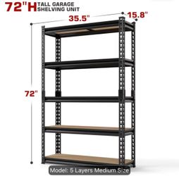 Heavy Duty Metal Shelves