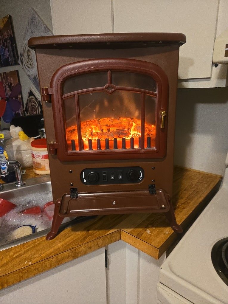 A little stove heater
