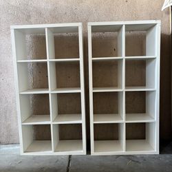 Bookshelf White $70 Each