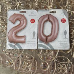 Rose Gold Helium Balloon 🎈 # 20