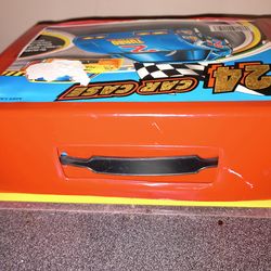 1980 Car Case for Hot wheels and Matchboxs  Holds 24 Cars