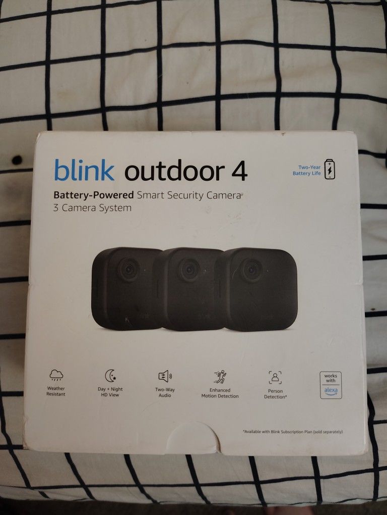 Blink Outdoor 4 Brandnew 