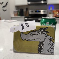 Dragon Art Painting Kid Art Local Artist