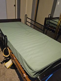 Electric bed with remove adjustable hands and feet