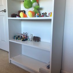 White Bookcase 