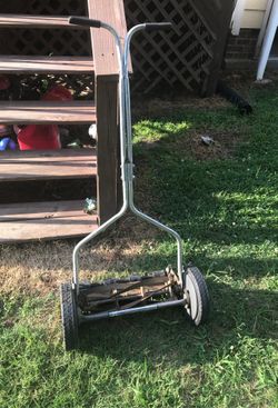 A little machine for cut grass