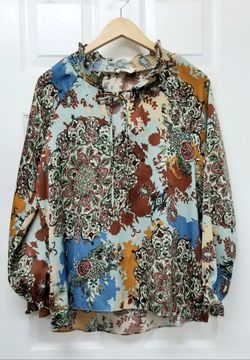 Multicolor Print Top 