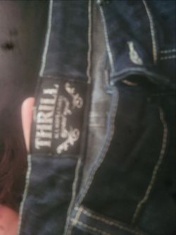Size 15 thrill hole jeans new