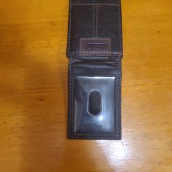 Dickies Leather Money Clip Wallet