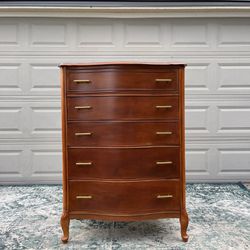 Newly Refinished Vintage Bassett Dresser