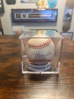 Mike Schimdt Signed Baseball HOF’er