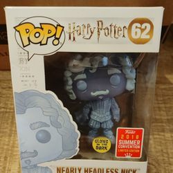 Harry Potter Nearly Headless Nick GITD VAULTED Pop