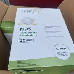 N95 Mask $8 (20 Count) or $30 Case Of 5 (100 Count) Will meet for pick up at the grocery outlet parking 8620 SW. Hall Blvd., Beaverton