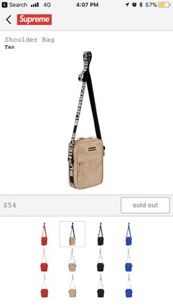 Supreme Shoulder Bag Tan