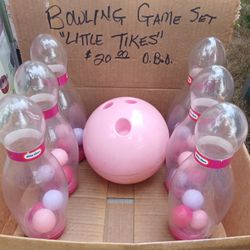 "Little Tikes" Mini Kids Bowling Set 