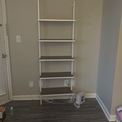 White Wooden Bookshelf