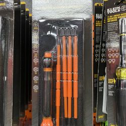 Klein Tools 8-in-1 Insulated Electronics Screwdriver