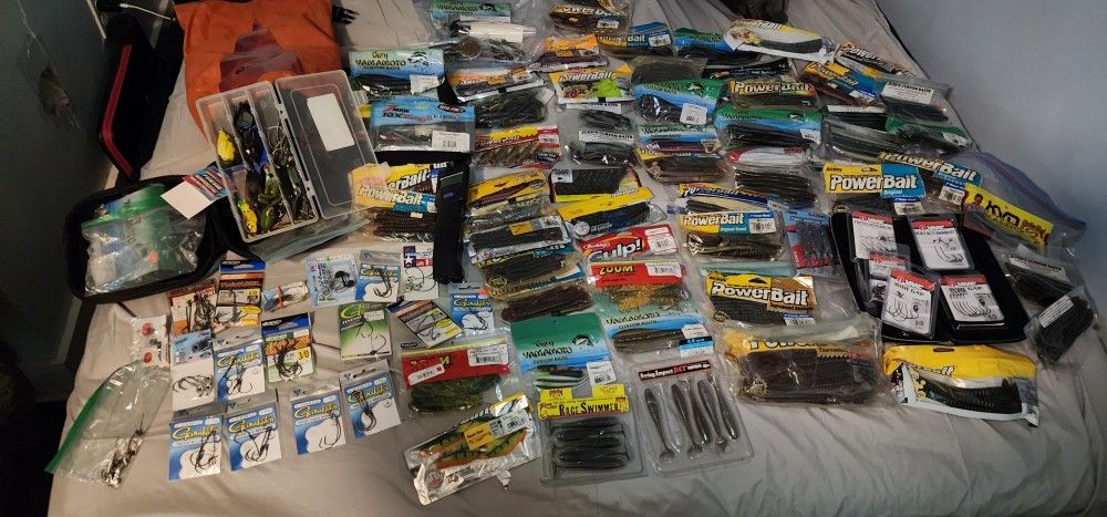 Massive Fishing Tackle And Lure Lot