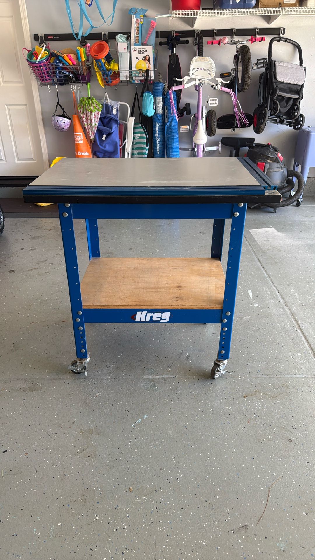 Kreg Clamp Table + Steel Stand