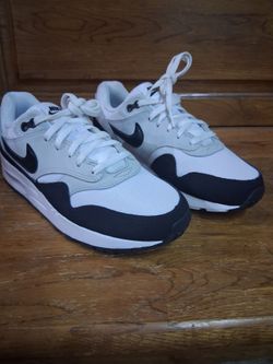 Nike Air Max 1 White Black Sneakers