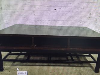 Espresso coffee table