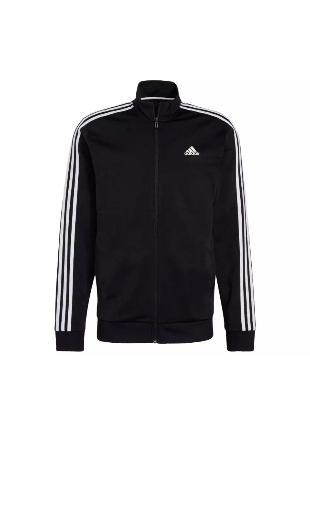 adidas men Essentials Warm-Up 3-Stripes Track Jacket 3XLT