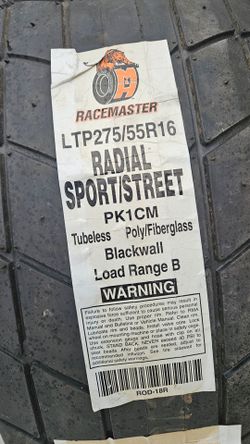 Racemaster drag tire