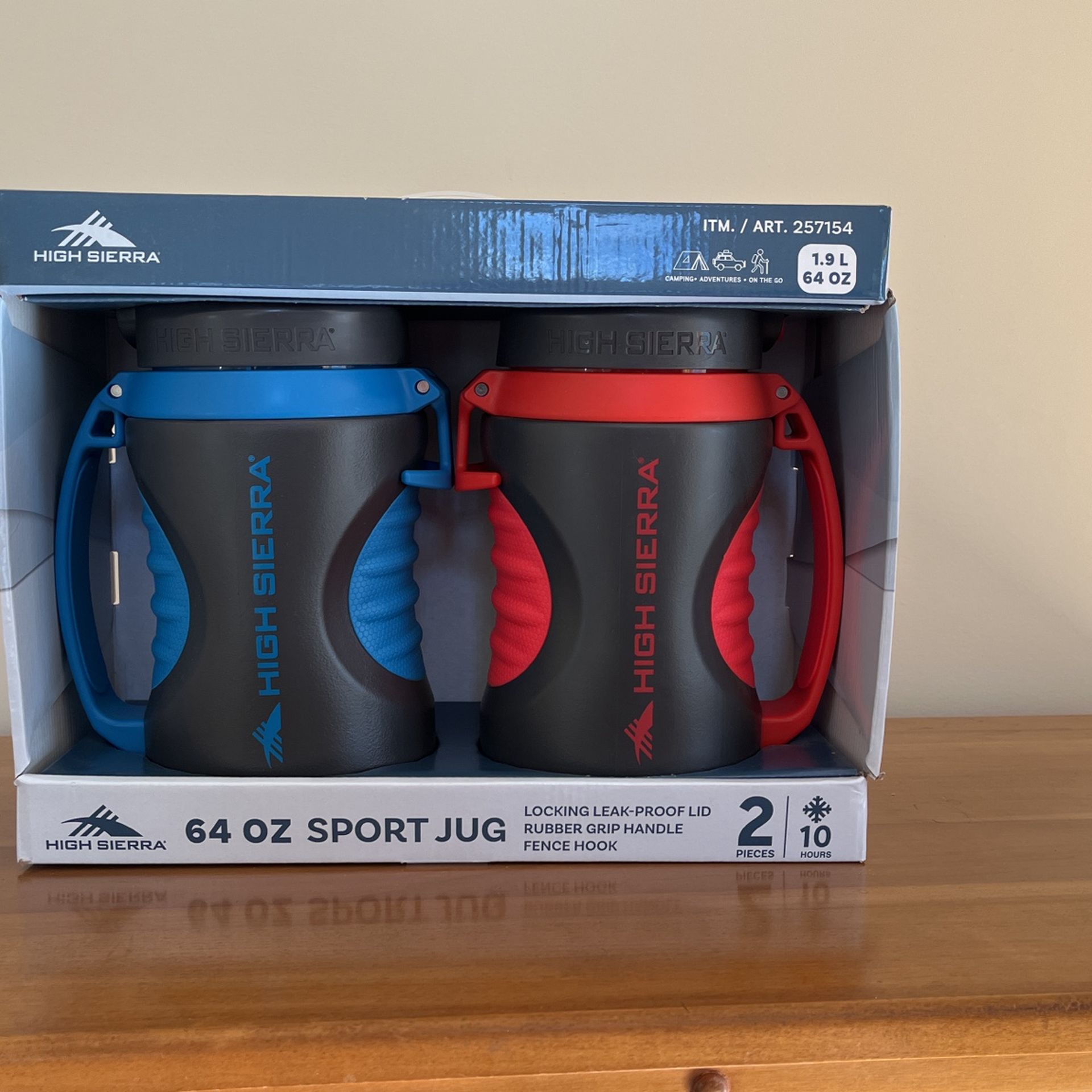 High Sierrra 64 Oz Sporting 2 Pack BPA Free