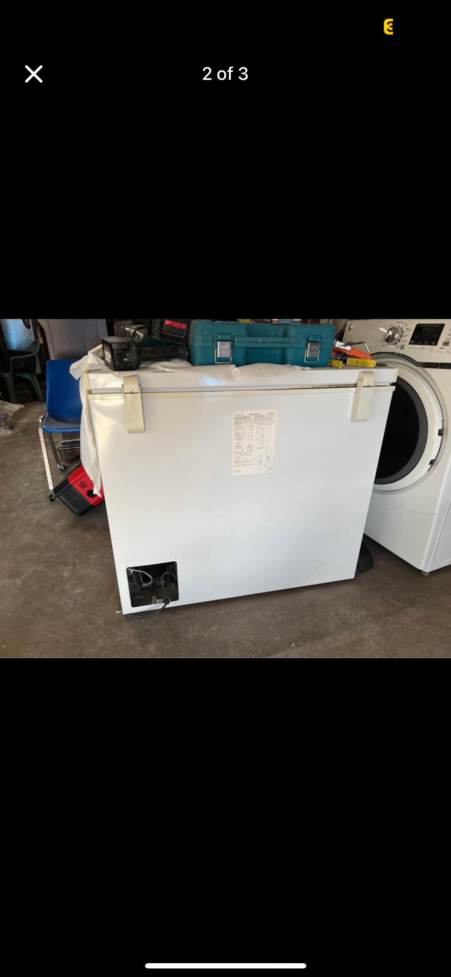 He Garage Freezer