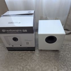 Audioengine S8 Powered Subwoofer Speaker PRICE FIRM NO TRADES
