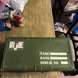 1997 Hasbro Gi Joe Footlocker Storage 