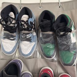 Authentic Nike Jordans And Converse CDGs