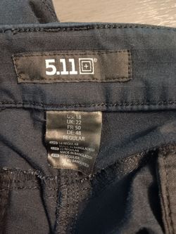 5.11 Tactical Pants Size 18 Regular