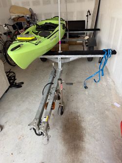 kayak trailer galvanized