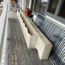 FREE vintage handmade cottage-style window cornice valance made of wood