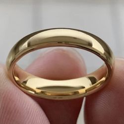 Wedding Ring New Gold 