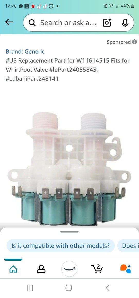 Part For Whirlpool Washer