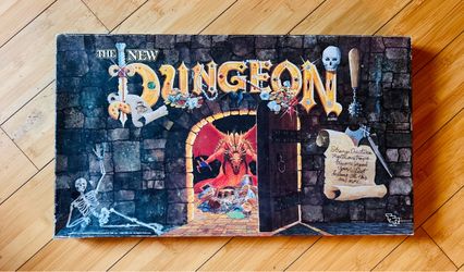 TSR DUNGEONS & DRAGONS “The New Dungeon!” Board Game (1989)