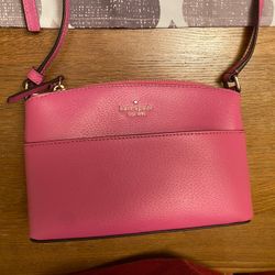 Bright Pink Kate Spade crossbody bag 