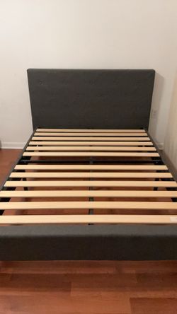 Moving sale full size bed frame missing one screw