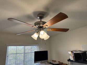 2 x Hampton Bay 42” Ceiling Fans